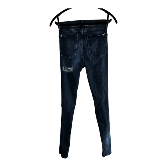 Abercrombie & Fitch Black Distressed Skinny Jeans - Picture 2 of 6